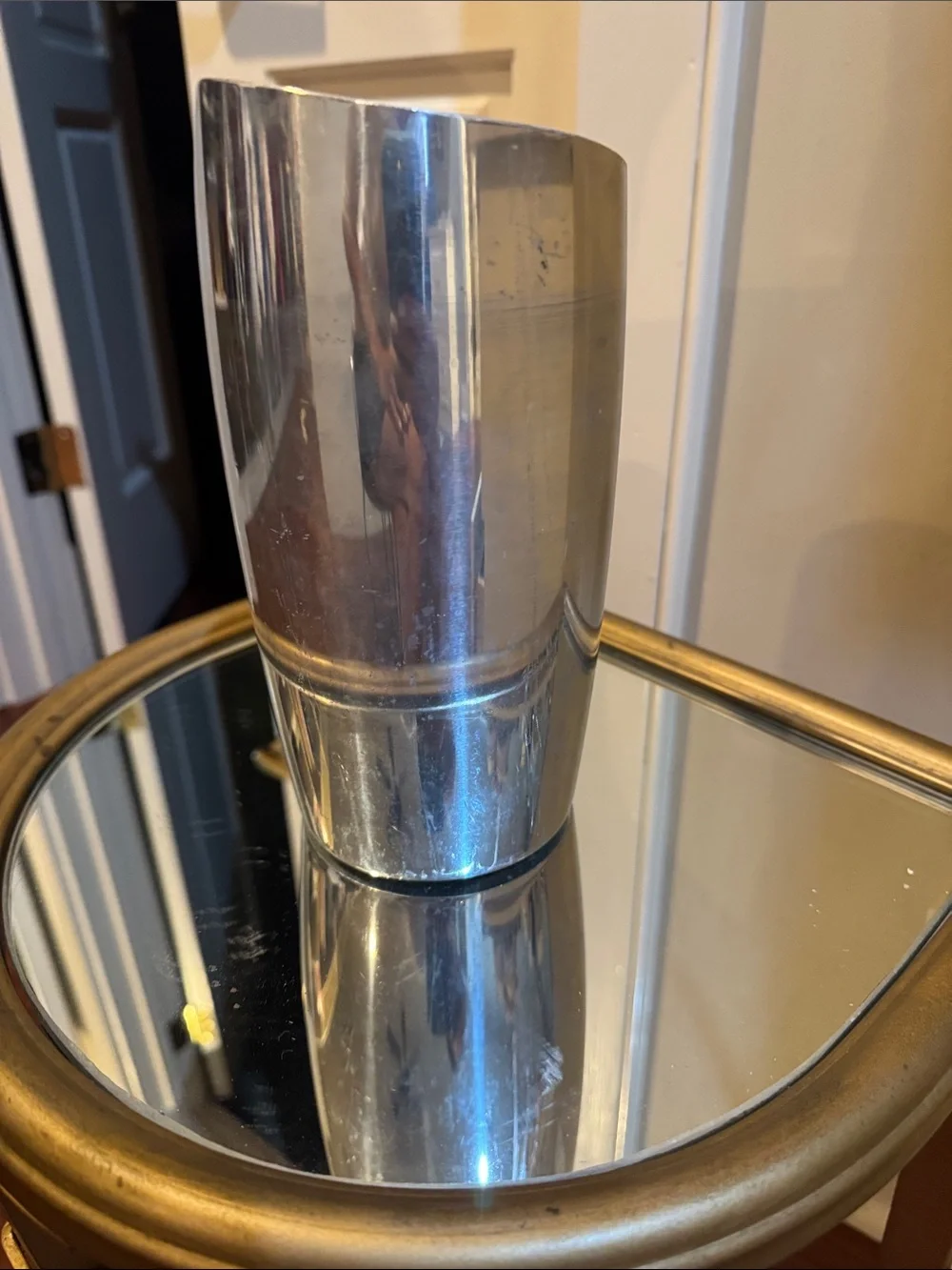 Nambe Spiral Wine Chiller - Shiny/Modern!
